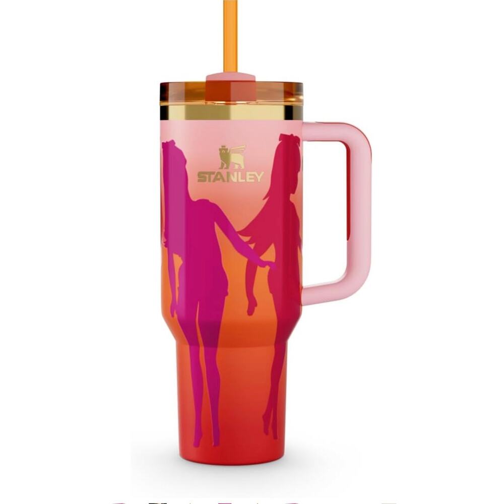 Stanley X BARBIE Limited Edition 60s TWIST 'n TURN Quencher 40oz NEW IN BOX - Picture 2 of 3